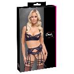 Эротический кружевной комплект с подтяжками от Cottelli LINGERIE Размер 75B/S - мініатюра 9
