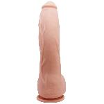Фаллоимитатор на присоске Baile Beautiful JACK 10,2'' Flesh - мініатюра 7