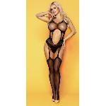 Бодистокинг Camilla S/L Black - мініатюра 4
