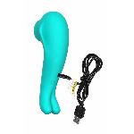 Вакуумный стимулятор клитора Suction Bunny цвет бирюзовый - мініатюра 4