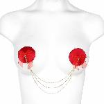 Сексапильные пестисы с бантами и цепочкой Red - мініатюра 4