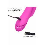 Вибратор-кролик -  Malibu Minx розовый - мініатюра 3