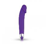 Эффективный вибромассажер Rechargeable IJOY Silicone Dildo - мініатюра 2
