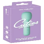 Бархатистый силиконовый мини-вибратор с 10 универсальными режимами Cuties - мініатюра 1