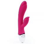 Вибромассажер с рельефным наконечником Rabbit Vibrator USB Rechargeable - мініатюра 2