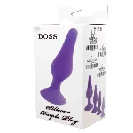 Анальный плаг Silicone Plug Purple - Medium - мініатюра 1