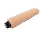 Вибромассажер 7.5" Vibrating Cock No.04, Flesh - мініатюра 3