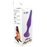 Анальный плаг Silicone Plug Purple - Extra Large - мініатюра 5