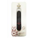 Классический вибратор с гладкой поверхностью AMOR VIBRATOR REAL MEDIUM Black (Приложение НЕ Функционирует!) - мініатюра 3