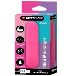 Перезаряжаемая вибропуля Pretty Love - Stefan Pink, BI-300085-2 - мініатюра 2
