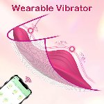 Вибратор в трусики BUTTERFLY Wearable Vibration Egg, смарт управления - мініатюра 5