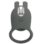 Насадка с вибрацией Pretty Love - MASTER RING GRAY, BI-210326-1 - мініатюра 6