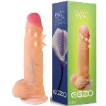 Фаллоимитатор EGZO Ciberskin SVS001 ( 17,5 см х 3,5 см ) - мініатюра 1