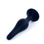 Анальный плаг Silicone Plug Black - Large - мініатюра 6