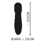 Вибростимулятор с необычной структурой Cuties Mini Vibrator  с 7 различными вибрационными режимами - мініатюра 6