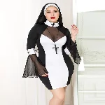 Костюм непослушной монахини XL/XXL - мініатюра 1