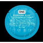 Презервативы ONE Pleasure Plus (ребристые, необычной формы) (по1 шт) (упаковка может отличаться цветом и рисунком) - мініатюра 2