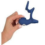 Насадка с вибрацией Rechargeable Couple Sleeve - мініатюра 4