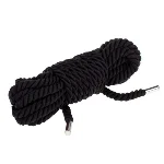 Веревка для бондажа Premium Silky 5M, Black - мініатюра 1