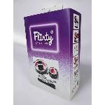 Комплект черные наручники + ошейник с поводком с розовым мехом с ЭКО лака Flirty - мініатюра 9