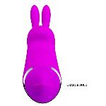 Стимулятор клитора PRETTY LOVE - Bunny, 12 функций вибрации - мініатюра 8