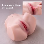 Vicky vibrating секс-кукла торс с 3 режимами скорости и 7 режимами вибрации - мініатюра 7