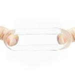 Прозрачное эрекционное кольцо POWER PLUS Cockring, Clear - мініатюра 4