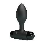 Силиконовая вибропробка Pretty Love - Vibro but plag 10  режимов вибрации - мініатюра 3