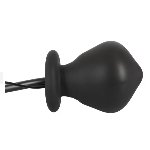 Анальная вибропробка Inflatable Vibrating Butt Plug - мініатюра 6