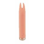 Красивый мини-вибратор с гибкими виброушками Mini Bunny Vibrator - мініатюра 6