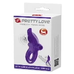 Кольцо эрекционное серии Pretty Love " Vibrant penis ring " - мініатюра 1
