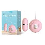 Вибро-яйцо с проводным управлением и 7 режимами вибрации Lilo Pink - мініатюра 10