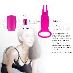 ВИБРОМАССАЖЁР "Carol vibrating bullet", 10режимов вибрации - мініатюра 4