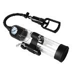 Вакуумная помпа с вибрацией Boss Series: Powerpump MASTER Vibrating - Black&Clear - мініатюра 2