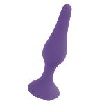 Анальный плаг Silicone Plug Purple - Large - мініатюра 3
