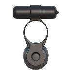 Насадка на член для двойного проникновения с виброкольцом Posable Partner Double Penetrator - мініатюра 6
