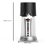 Вакуумный насос для пениса CANWIN SUP Warrior King Pump с мягкой TPE-манжетой - мініатюра 9