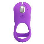 Эрекционное кольцо Pretty Love - Vibration Penis Ring SILAS Purple - мініатюра 6