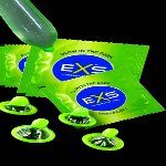Презерватив EXS светится в темноте (по 1 шт) - мініатюра 3