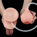 Фаллос с семяизвержением 11'' Squirting Dildo - мініатюра 4