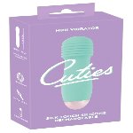 Вибростимулятор с необычной структурой Cuties Mini Vibrator  с 7 различными вибрационными режимами - мініатюра 1