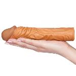 Реалистичная насадка для полового члена в телесном цвете Add 2" Pleasure X Tender - мініатюра 5