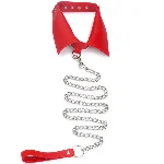 Воротник с цепью Madam Collar Red цвет красный - мініатюра 1