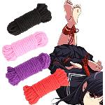 Веревка для связывания, шибари «Love universities» цвет красный - мініатюра 3