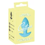 Анальная пробка с вибрацией Vibrating Mini Butt Plug Blue - мініатюра 1