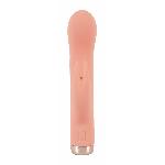 Вибратор-кролик Mini Rabbit Vibrator персикового цвета - мініатюра 9