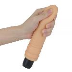 (НЕ РАБОТАЕТ ВИБРАЦИЯ) Вибратор LOVETOY 7.5'' Real feel Cyberskin, Flash - мініатюра 3