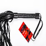 Плеть BDSM Desire из натуральной кожи - мініатюра 2