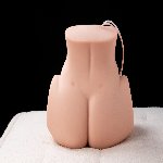 Мастурбатор вагина и попа  “Juicy Hot” , с вибрацией и посасыванием - мініатюра 3