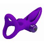 Эрекционное вибро кольцо Pretty Love - Vibration Cock Ring, 10 vibration functions - мініатюра 7